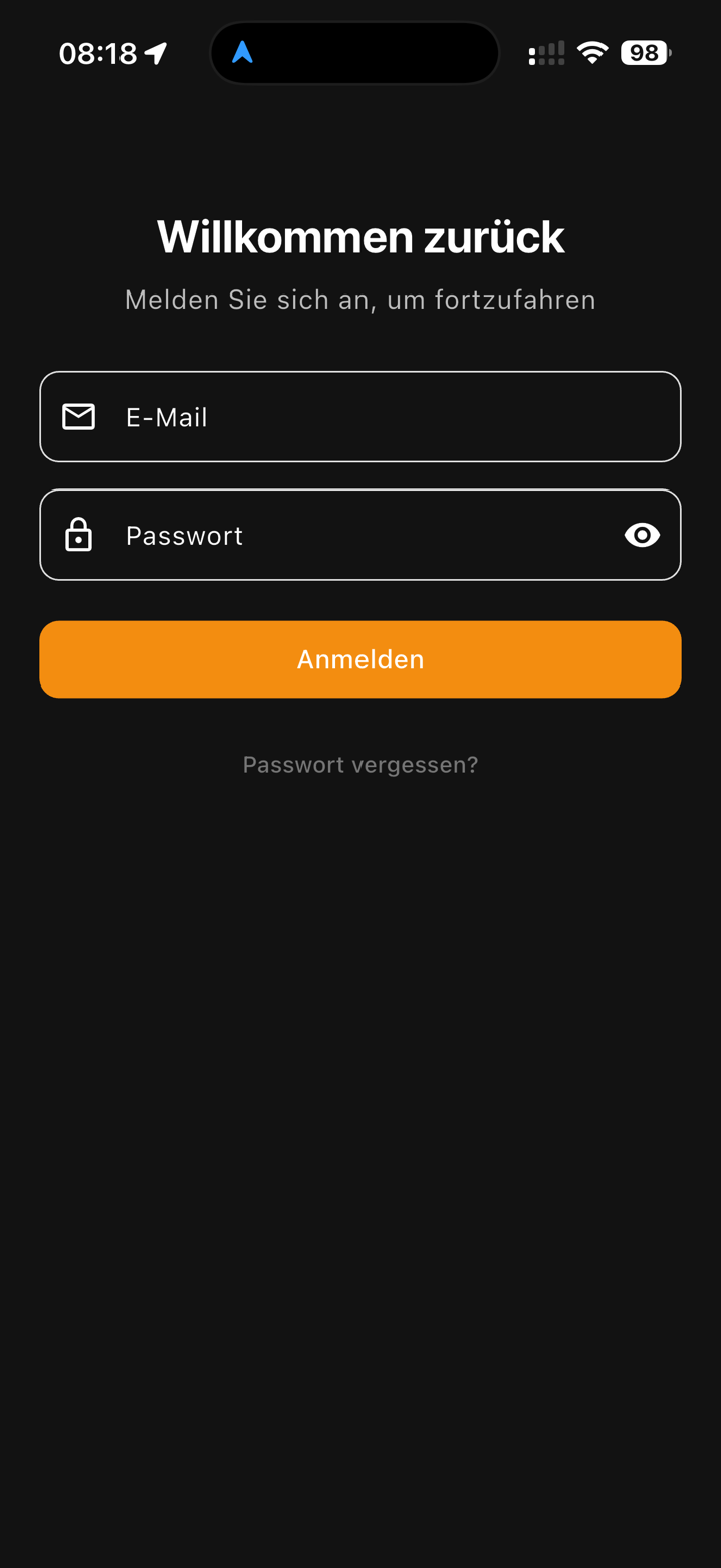 3D Delivery app sign in
